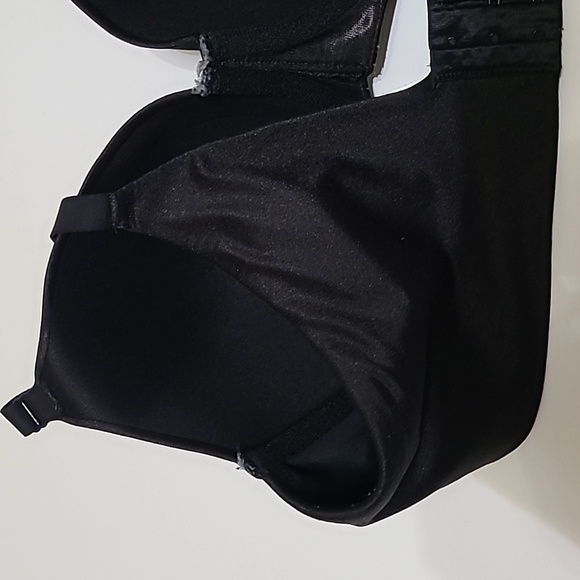 CACIQUE Black Smooth Lightly Lined Full Coverage Back Smoother Bra - Size 42C‎ - Picture 10 of 10